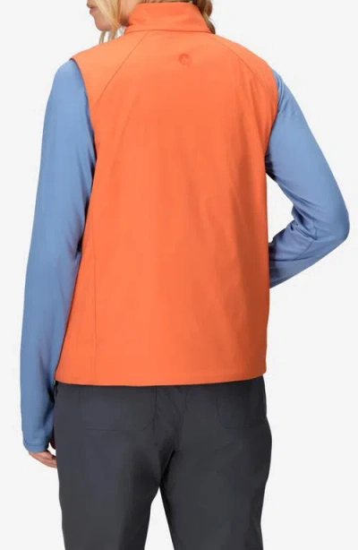 Marmot Novus Lt Insulated Vest In Orange
