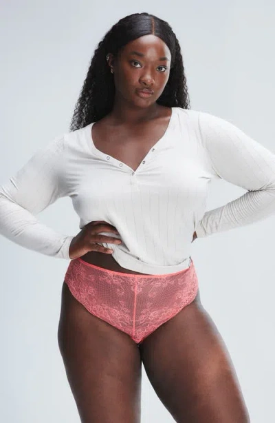 Savage X Fenty Top Drawer Lace Cheeky Briefs