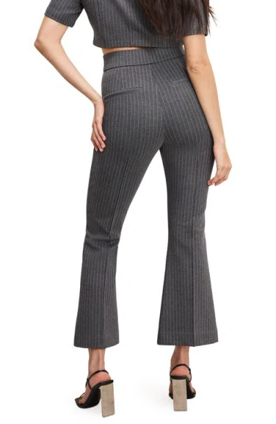 Good American Women's Soft Stretch Ponte Kick Flare Pants In Black