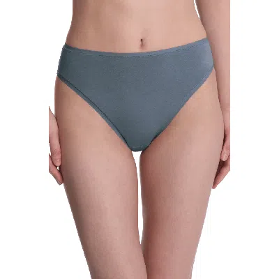Natori Women's Bliss Bare Cotton Hipster Underwear 774346 In Blue