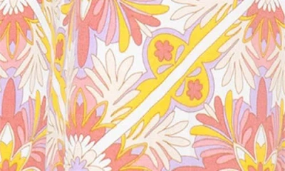 Roxy Juniors' Lost Paradise Printed Sleeveless Maxi Dress In Pink