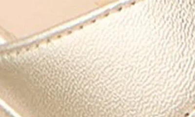 Stuart Weitzman Nudist Metallic Dual-band Slide Sandals