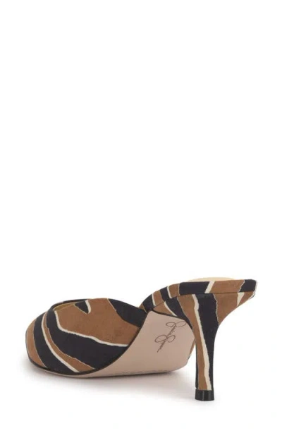 Jessica Simpson Belvaen Pointed Toe Mule In Animal Print