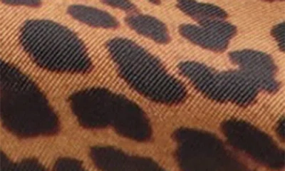 Stuart Weitzman Emilia Leopard Mary Jane Slingback Ballerina Flats