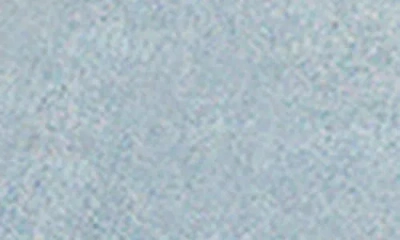 Unpublished Reece Raw Hem Drawstring Wide Leg Jeans In Blue