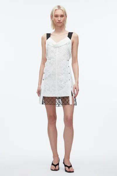 3.1 Phillip Lim Sleeveless Corded Lace Minidress In White