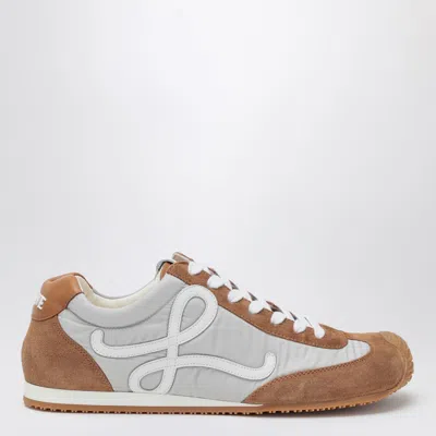 Loewe Ballet Runner 2.0 Lace-up Sneakers In Gray