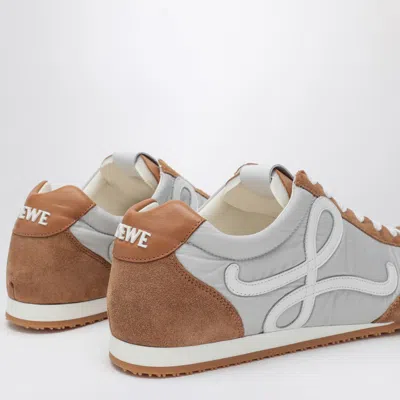 Loewe Ballet Runner 2.0 Lace-up Sneakers In Gray