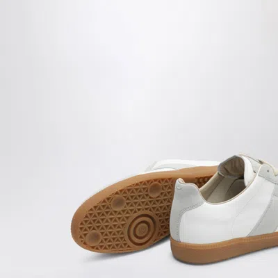 Maison Margiela Off White Leather And Grey Suede Replica Sneakers