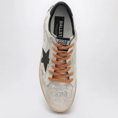 Golden Goose Ballstar Suede Upper Toe Tongue And Spur Leather Star And Heel Sneakers Black