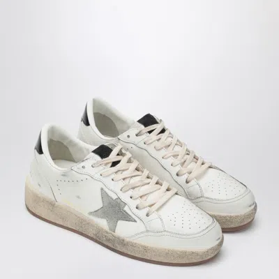 Golden Goose Deluxe Brand White Low Top Sneakers With Star Patch