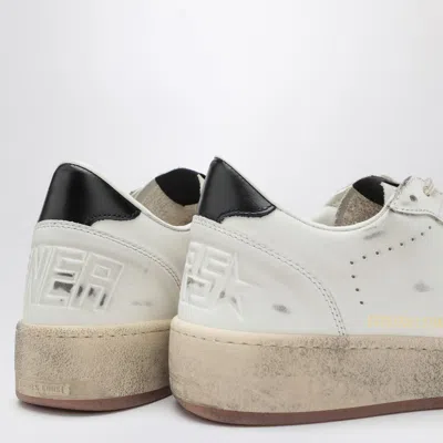 Golden Goose Deluxe Brand White Low Top Sneakers With Star Patch