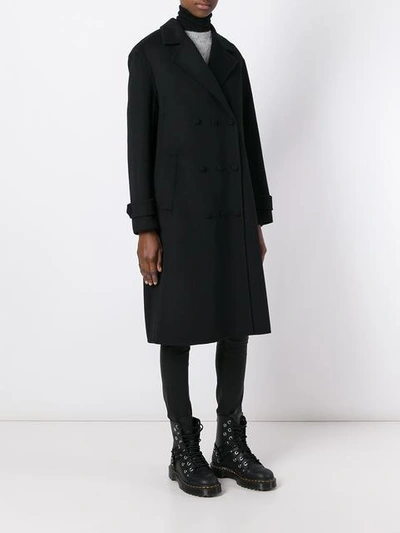 Shop Alexander Wang Oversized Peacoat