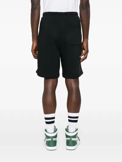 LOGO-PRINT TRACK SHORTS