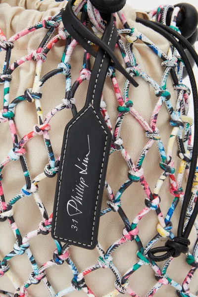 3.1 Phillip Lim Sac Net-pattern Drawstring Tote Bag