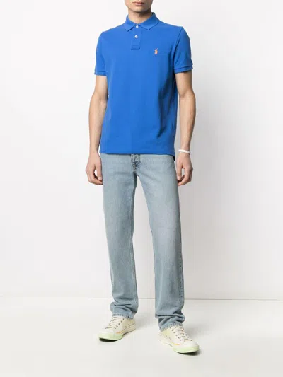 Polo Ralph Lauren Logo Embroidered Short-sleeved Polo Shirt