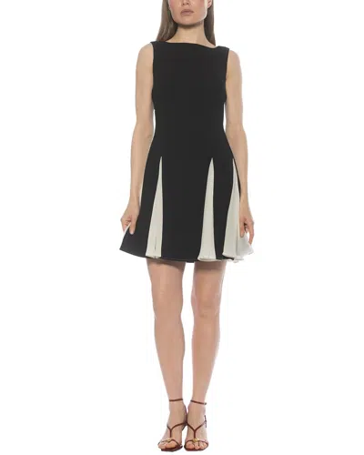 Alexia Admor Dianis Fit And Flare Minidress In Black