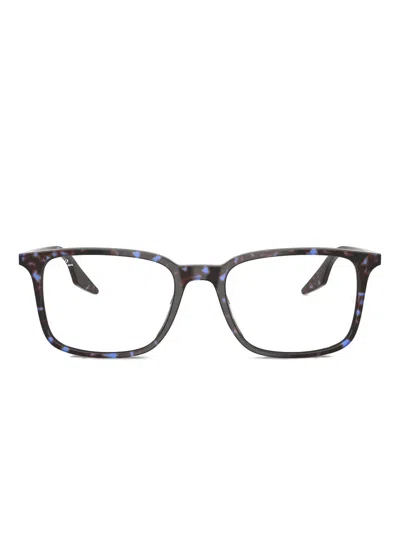 Ray Ban Rb5421 Tortoiseshell Square-frame Glasses In Neutral