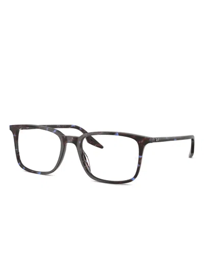 Ray Ban Rb5421 Tortoiseshell Square-frame Glasses In Neutral