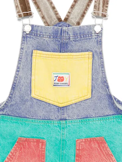 Bobo Choses Smiling Dungaree In Green