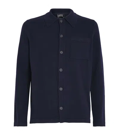 Apc A.p.c. Jacket In Blue