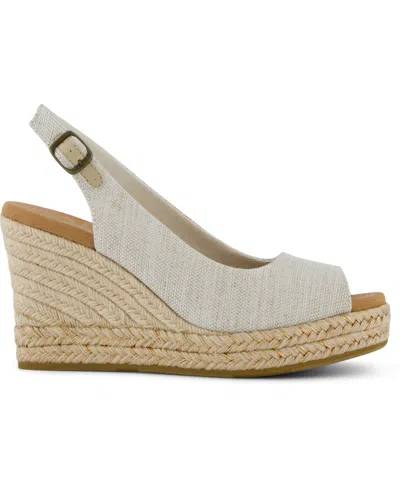Toms Women's Camilla Peep Toe Wedge Sandals