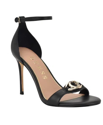 Guess Women's Kabrina 100mm Sandals In Black
