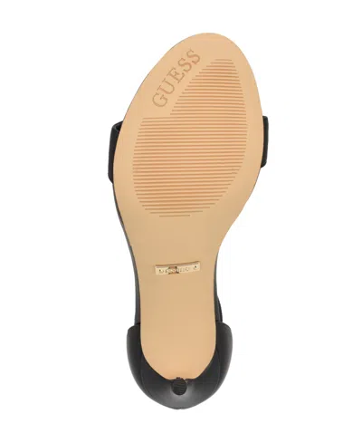 Guess Women's Kabrina 100mm Sandals In Black