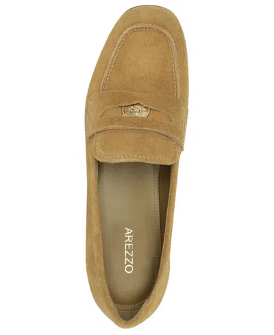 Arezzo Women's Logan Slip-on Loafers In Gold