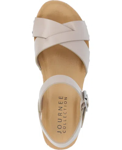 Journee Collection Womens Valentina Heeled Sandals In Multi