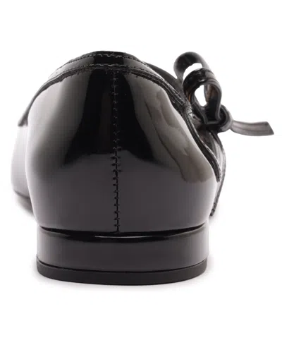 Arezzo Tessa Pointed Toe Flat In Black