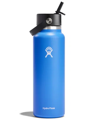 Hydro Flask 40 oz Wide Flex Straw Cap In Blue