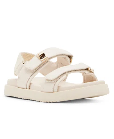 Steve Madden Kids' Mona Sandal In White