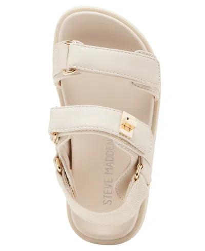Steve Madden Kids' Mona Sandal In White