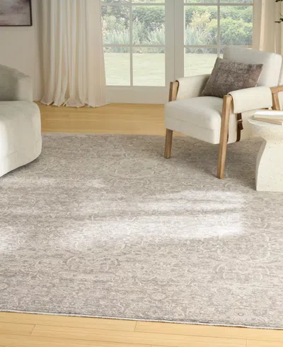Nourison Home Shadows Shw06 Area Rug, 10' X 13' In Neutral