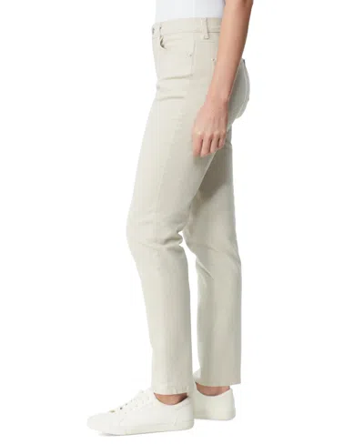 Gloria Vanderbilt Women's Amanda Colored Twill Straight-leg Jeans In White