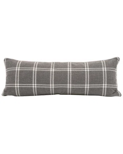 Essentials For Living Set Of 2 The Not So Basic 34in Essential Lumbar Pillows In Gray