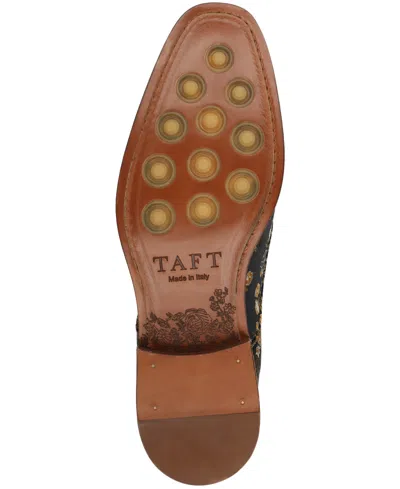 Taft Men's Jack Handcrafted Leather, Velvet And Wool Dress Shoes