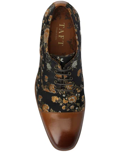 Taft Men's Jack Handcrafted Leather, Velvet And Wool Dress Shoes