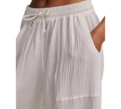 Lucky Brand Women's Beachy Gauze Pant In White