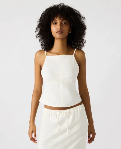 Steve Madden Women's Strappy Teigan Tank Top In White