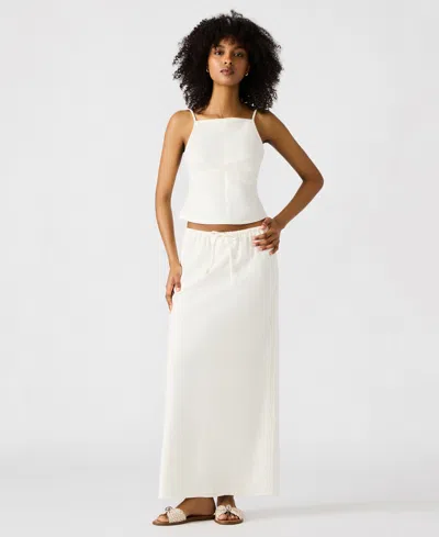 Steve Madden Women's Strappy Teigan Tank Top In White