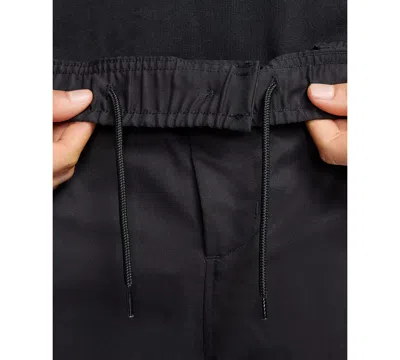 Nike Men's Club Woven Tapered Pants In Black