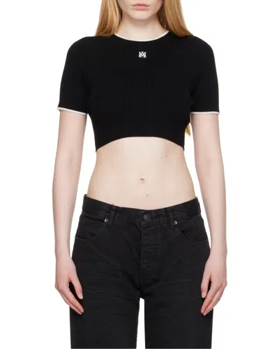 Amiri Baby T-shirt In Black