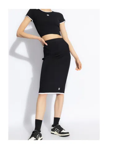 Amiri Baby T-shirt In Black