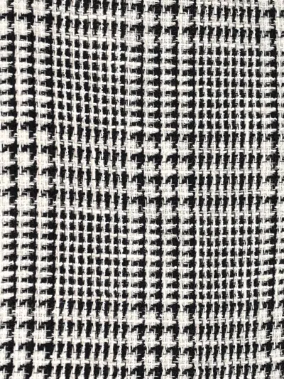 Gianluca Capannolo Houndstooth Midi Skirt - White