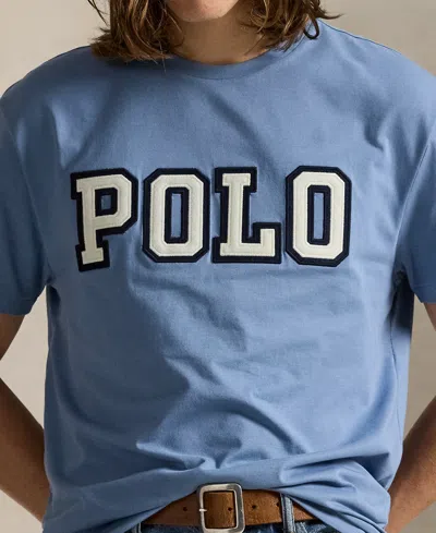 Polo Ralph Lauren Men's Classic-fit Logo Jersey T-shirt In Blue