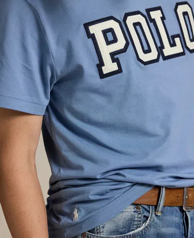 Polo Ralph Lauren Men's Classic-fit Logo Jersey T-shirt In Blue