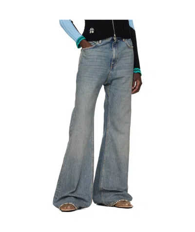 Marni Light Pink Mesh Mary Jane Ballet Flat With Crystals In Sand