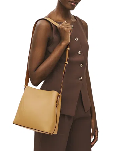 Radley London Dukes Place Leather Compartment Crossbody In Brown